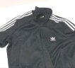 adidas经典复古运动立领夹克外套女装春季阿迪达斯官方三叶草   黑色(推荐选大一码)   L 实拍图