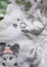 威尔贝鲁（WELLBER）婴儿睡袋1-3岁儿童前6后4竹棉纱布分腿睡衣宝宝春夏 花园小兔3XL 实拍图
