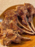 潮羊牧歌 宁夏滩羊肉 生鲜原切法式羊排小切 煎烤烧烤食材清真 法式羊排18支750g 实拍图