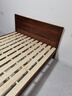 霸渊新中式实木床1.8米胡桃木色双人床主卧家用现代简约1.5米单人床 胡桃色单床【店长推荐】 1.5米*2米【促销款】 实拍图
