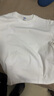 顶峰保罗（Dingfengbaoluo）重磅260g纯棉男士短袖夏季宽松重磅t恤内搭打底衫男生T2600白L 实拍图