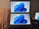 雕塑家双屏便携式显示器 可折叠18.5英寸100HZ 115%sRGB笔记本副屏电脑扩展屏幕办公炒股游戏三屏MF185LT 实拍图