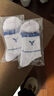 威克多（VICTOR）胜利羽毛球袜子加厚运动袜中筒中长袜毛巾底舒适耐磨SK9103/9104 毛巾底-中长袜浅蓝（1双） 实拍图