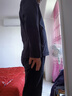立蒙（LIMENG）春秋款中老年上衣翻领商务休闲中年男装老干部服行政夹克 翻青2XL 实拍图
