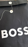 BOSS 男士棉质混纺休闲薄款运动卫裤 001-黑色 2XL 实拍图
