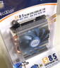 超频3（PCCOOLER）刀锋S85刀仔CPU散热器（ITX散热/电脑台式机/INTEL平台/2热管/8CM风扇/超薄htpc一体机/附带硅脂） 刀锋S85【仅支持Intel】 实拍图
