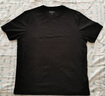 MARKLESS 【液氨柔顺】100%纯棉男士T恤50支夏季干爽短袖0635 星空黑 3XL 实拍图