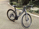 飛鸽公路自行车700C铝合金补土车架27变速男女成人学生城市公路跑车灰 实拍图