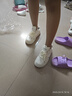 尚芭芙小白鞋女春夏季女鞋2025年新款百搭学生鞋子女休闲板鞋厚底运动鞋 白色 36 (230mm) 实拍图
