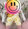 童泰宝宝连体衣秋冬季纯棉婴儿衣服家居内衣偏开长袖夹棉哈衣爬服 黄色 73cm (建议5-12个月身高66-75cm) 实拍图