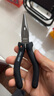得力（deli）home系列家用尖嘴钳铬钒钢夹持钳手柄包胶断线钳钢丝钳6英寸 实拍图