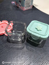 葆氏辅食盒玻璃婴儿储存保鲜盒可蒸煮分装盒冷冻密封蛋糕模具160ml*2 实拍图