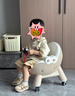 易迈尔（zhaorenke）宝宝餐椅婴儿餐椅儿童餐椅宝宝椅便携式儿童桌椅儿童吃饭桌椅座椅 标配黄|发声软垫 实拍图