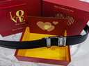 七匹狼（SEPTWOLVES）皮带男士牛皮自动扣腰带男士裤带礼盒高档实用生日礼物送男友老公 怦然心动【镜面款】礼盒+手提袋 120cm 实拍图