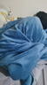 雅鹿牛奶绒被子冬被季双面绒棉被单人加厚保暖10斤被芯双人春秋被毯褥 双面牛奶绒-蓝+灰【加厚保暖】 150*200cm春秋被【约4斤】 实拍图