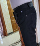 Lee【张凌赫代言】中腰锥形日常显瘦经典五袋款男牛仔裤休闲潮流 黑色(731舒适锥形版型） 28 （100-110斤可选） 实拍图