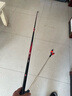 光威 光威赤刃碳素炮台休闲支架鱼竿架杆轻硬椅钓箱地插架竿手竿支架 2.4m 赤刃支架 实拍图