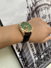 劳力士王子男士手表瑞士正品十大名表原装进口男表全自动机械表陀飞轮腕表男 间金绿面 实拍图