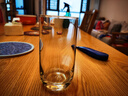 Ocean泰国进口果汁杯家用玻璃水杯 创意啤酒饮料牛奶直身高杯305ML6只 实拍图
