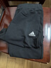adidas休闲舒适毛圈布立领长袖套装男装春季阿迪达斯官方轻运动   黑色（选大一码)   L 实拍图