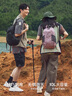 FOUVOR户外双肩包登山包新款男女旅行背包爬山徒步旅游运动休闲学生书包 黑色（迷你款） 实拍图