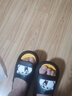 安尚芬夏凉拖鞋男时尚户外穿运动居家舒适浴室防臭防滑软底拖鞋女情侣鞋 黑灰(国潮悟) 40-41 【适合39-40】 实拍图