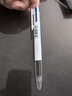 斑马牌（ZEBRA）多功能四色圆珠笔 黑蓝红绿0.7mm多色笔 学生商务办公签字笔B4A3 浅蓝色杆 实拍图