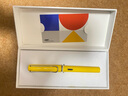 凌美（LAMY）钢笔 狩猎系列练字正姿钢笔学生文具办公礼品 毕业礼物企业团购 黄色18-0.5mm 实拍图