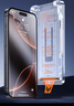 Smorss【秒贴无尘仓-无纹磨砂】适用苹果16钢化膜iPhone16手机膜 全屏覆盖高清防摔抗指纹一体防尘膜 实拍图