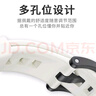 CangHua 适用华为手环6/6Pro表带NFC版可替换硅胶腕带huawei band6/6Pro荣耀手环6/7代运动手环配件 黑色 实拍图