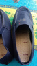 老北京布鞋男透气防滑工作鞋一脚蹬懒人帆布鞋轻便软底休闲驾车鞋 2275蓝色 42 实拍图