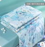 富安娜100%蚕丝被 夏凉被子空调夏被  单双人薄被芯夏季蚕丝空调被 【夏被】100%蚕丝印花款-茉染 1.8米/2米床适用 230*229cm 实拍图