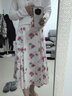 范思蓝恩雾漫玫瑰 碎花吊带连衣裙女2024夏新款度假海边约会裙子 雾漫玫瑰 M 实拍图