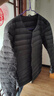 鸭鸭（YAYA）佟丽娅同款轻薄羽绒服男女同款短款休闲内胆薄款冬季保暖防寒外套 灰色-YE3C700311Y 3XL 实拍图