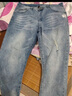 增致牛仔（zengzhi）2025夏季薄款九分牛仔裤男青年破洞休闲修身小脚弹力冰丝裤子男裤 实拍图