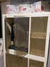 纳份爱【德邦上门】儿童衣柜家用折叠式加厚简易衣柜简易安装衣物收纳柜 90CM面宽-2衣柜+4中格 带6个衣架/折叠式衣柜/免安装 实拍图