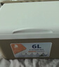 欧宝森保温箱冷藏箱 6升蓝色 户外越野便携露营食品保鲜箱冷热两用   实拍图