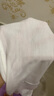 精梳棉圆领短袖t恤纯色简约打底衫女新款短袖女宽松韩版百搭上衣 精梳棉圆领短T白色 L 实拍图