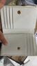 CHARLES&KEITH柔软菱格多卡位短款钱包女生日礼物七夕礼物CK6-50770524-2 White白色 XXS 实拍图