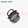 MICHAEL KORS礼物轻奢MK女包MERCER皮质手提斜挎托特包琴谱包 迷你 海军蓝 实拍图