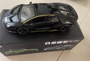 卡威合金玩具车仿真车模汽车模型跑车车模儿童玩具小汽车 加大号兰博跑车黑色 实拍图