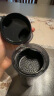 特百惠（Tupperware）晶彩400ML塑料杯男女士学生夏季运动水杯子户外便携大容量 酷炫黑 实拍图