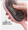 名创优品（MINISO）梳子立式长柄气囊梳按摩梳造型梳美发梳生日礼女 米白+清洁刷 实拍图