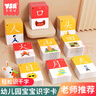 Y•S•R 奕思瑞幼儿童识字卡片1-3-6岁1000字象形字幼儿园宝宝看图认字早教玩具 【4盒加厚装】1-1600象形字 实拍图