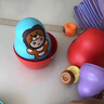 筑梦里俄罗斯套娃玩具儿童趣味叠叠乐幼儿园叠叠杯早教认知生日新年礼物 卡通套娃8层装 实拍图