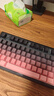 腹灵mk870pro黑莓侧刻机械键盘蓝牙有线无线客制化电脑游戏静音办公 【三模】黑曜石Pro+黑莓侧刻 茶轴 87键 实拍图