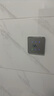 奥多朗智能浴霸开关五开四开触摸控制面板触屏已接入米家APP卫生间风暖 星空灰玻璃-WIFI版【智能控制】 实拍图