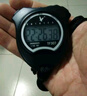天福秒表TF307单排两道秒表 专业运动跑步表 多功能电子秒表 裁判教练 黑色 实拍图