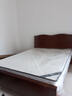麦娅月实木床 胡桃木实木床中式双人床简约家用主卧婚床实木大床 胡桃木床+20cm乳胶弹簧床垫 1500*2000mm框架款 实拍图