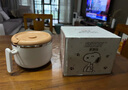 史努比（SNOOPY）304不锈钢泡面碗 学生上班族饭盒大容量带盖饭碗泡面神器 1.55L 实拍图